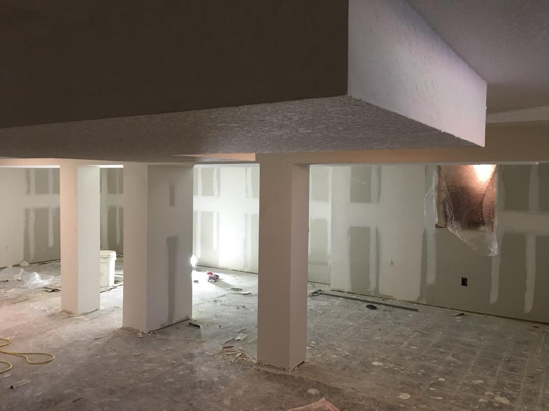 residential home in saint paul minnesota with new drywall